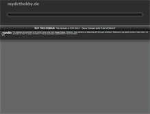 Tablet Screenshot of mydirthobby.de